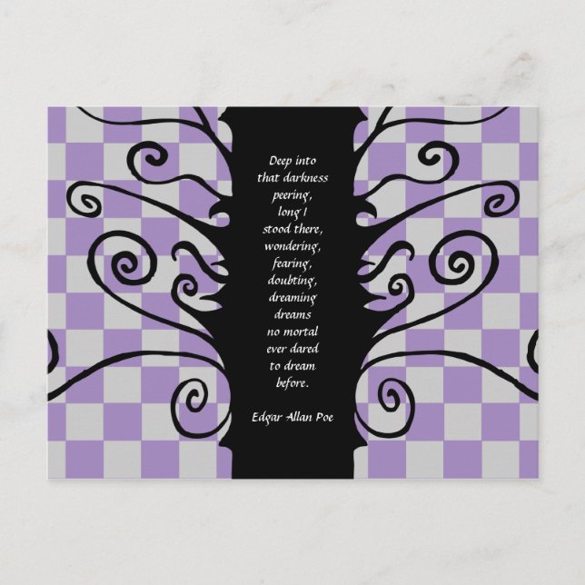 Cartão Postal Poe (Frente)