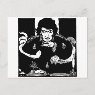 Cartão Postal Poe Retrato