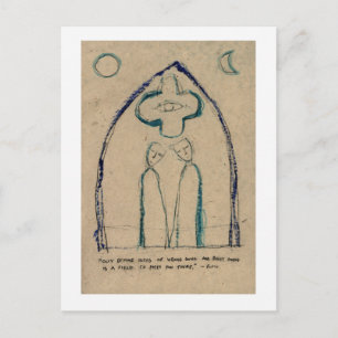 Cartão Postal Poema de Rumi