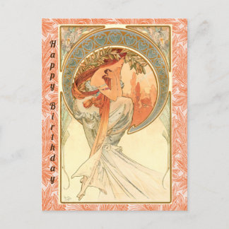 Cartão Postal Poesia, Feliz Aniversário
