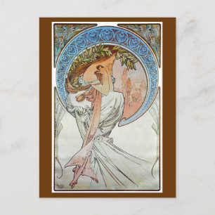 Cartão Postal Poesia, Mucha