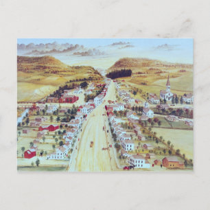 Cartão Postal Poestenkill, Nova York, c.1855