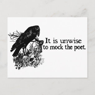Cartão Postal Poeta