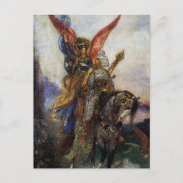 Cartão Postal “Poeta Árabe” Arte Angel de Gustave Moreau