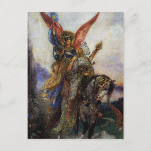 Cartão Postal “Poeta Árabe” Arte Angel de Gustave Moreau
