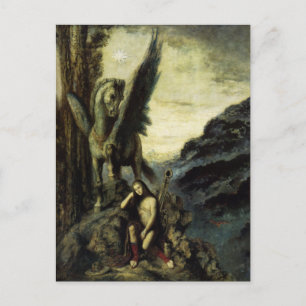 Cartão Postal Poeta Viajante de Gustave Moreau