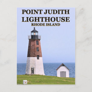 Cartão postal Point Judith Lighthouse, Rhode Isla