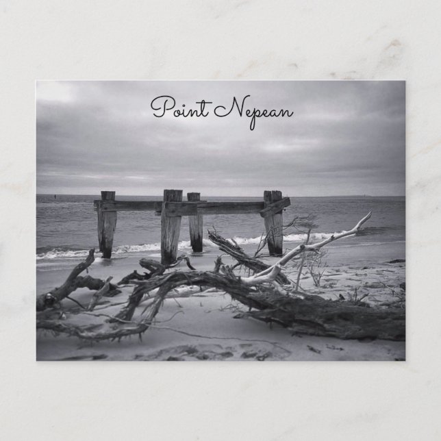 Cartão Postal Point Nepean, Victoria, Austrália (Frente)