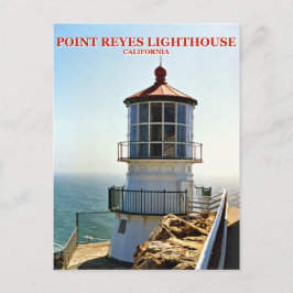 Cartão Postal Point Reyes Lighthouse, Cartão-postal da Califórni