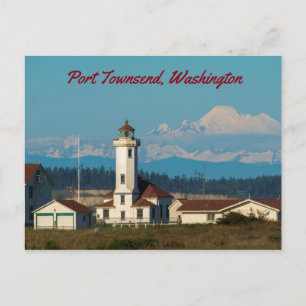 Cartão Postal Point Wilson Light - Port Townsend, Washington
