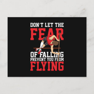 Cartão Postal Pole Vaulting