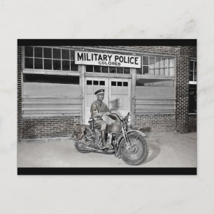 Cartão Postal Polícia Militar Afro-Americana