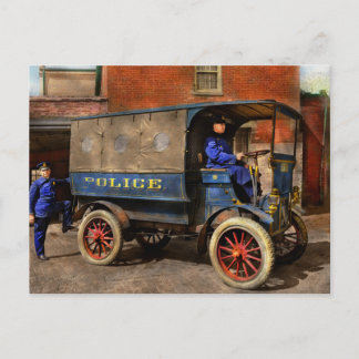 Cartão Postal Polícia - O vagão de arroz 1919