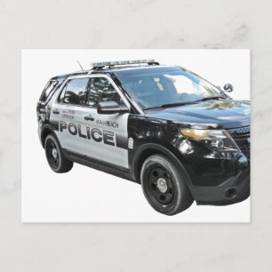 Cartão Postal Polícia Polícia Polícia Luzes de Formando da Acade