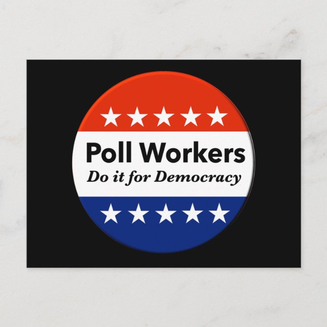 Cartão Postal Policiais Fazem Isso Pela Democracia (Frente)