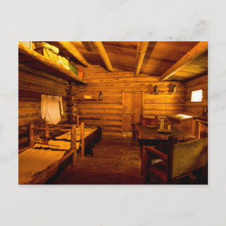 Cartão Postal Policiais Quarters Fort Clatsop - Lewis E Clark