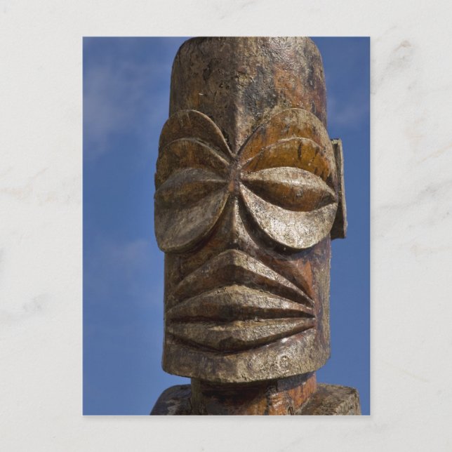 Cartão Postal Polinésia Francesa, Ilhas Cook, Rarotonga, (Frente)