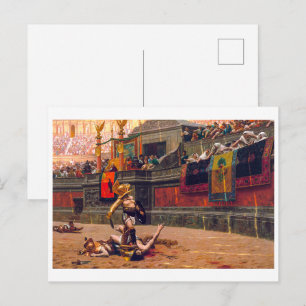 Cartão Postal Pollice Verso Jean-Léon Gérôme