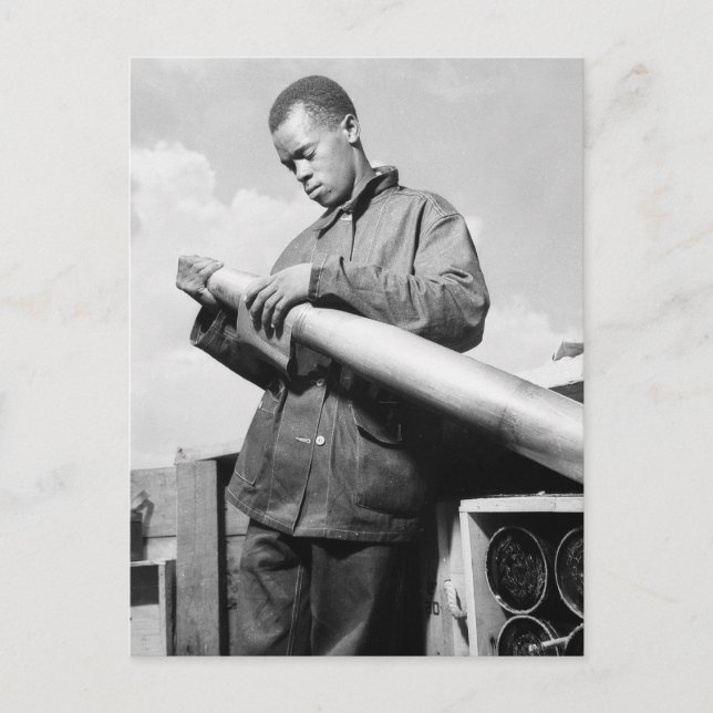 Cartão Postal Polling My Projettile, 1940 (Frente)