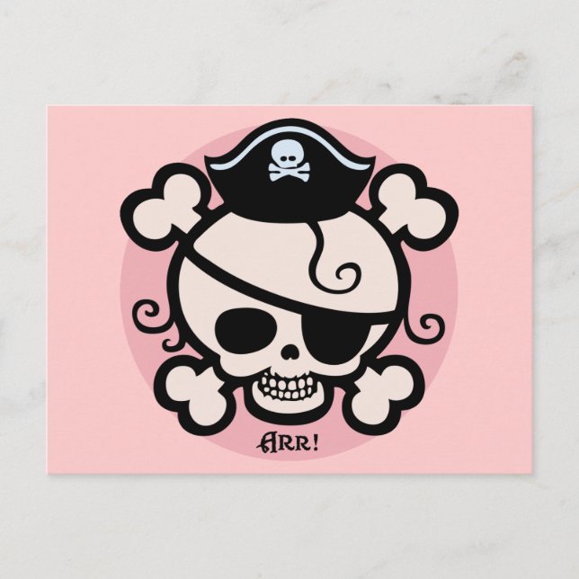 Cartão Postal Polly Roger (Frente)