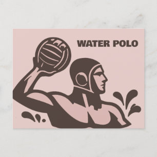 Cartão Postal Polo aquático