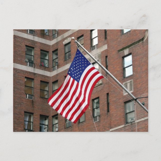 Cartão Postal polo de bandeira (Frente)