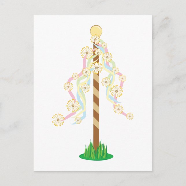 Cartão Postal polo de maio (Frente)