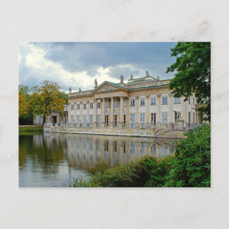 Cartão Postal Polônia do Palácio de Łazienki