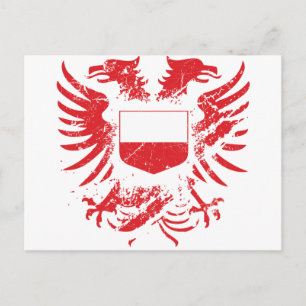 Cartão Postal Polônia Grungido
