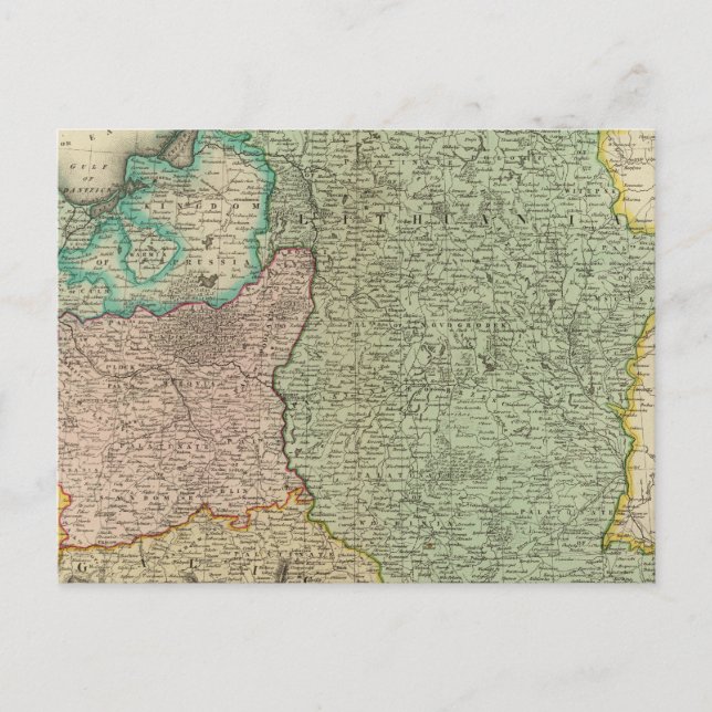 Cartão Postal Polônia, Lituânia 2 (Frente)