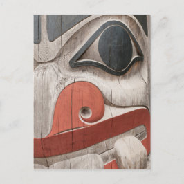 Cartão Postal Pólos totêmicos no Museu do Centro de Patrimônio H