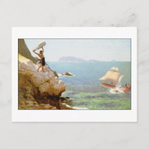 Cartão Postal Polyphemus, Ciclopes de Jean-Leon Gerome