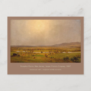 Cartão Postal Pompton Plains Nova Jersey Pintura de Arte Fina