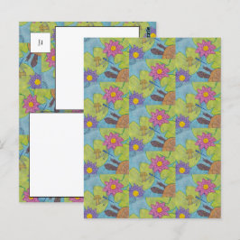 Cartão Postal Pond Scene - Cartão-postal