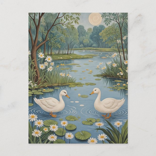 Cartão Postal Pondside Tranquilidade (Frente)