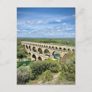Cartão Postal Pont du Gard, França