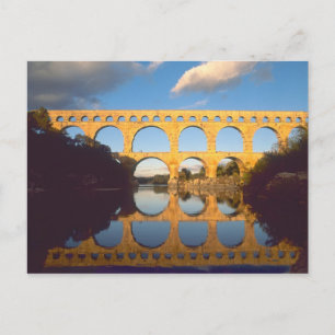 Cartão Postal Pont du Gard, Gardon River, Gard, Languedoc,