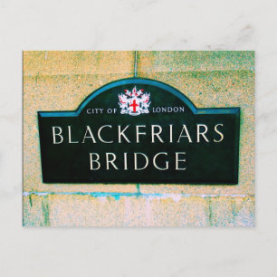 Cartão Postal Ponte Blackfriars - Cidade de Londres
