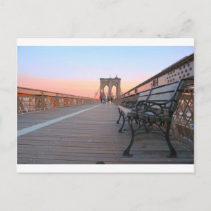 Cartão Postal Ponte Brooklyn