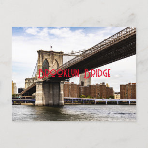 Cartão Postal Ponte Brooklyn