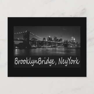 Cartão Postal ponte brooklyn