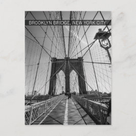 Cartão Postal ponte brooklyn, Nova Iorque