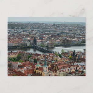 Cartão Postal Ponte Carlos em Praga - República Tcheca