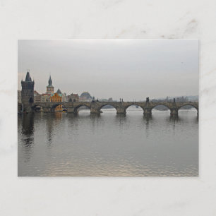 Cartão Postal Ponte Carlos, Praga