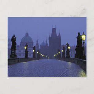 Cartão Postal Ponte Carlos - Praga