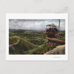 Cartão Postal Ponte Circular - Vista Ferroviária do Pacífico