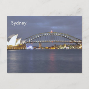 Cartão Postal Ponte da Baía de Sydney Austrália