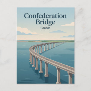 Cartão Postal Ponte da Confederação Canadá