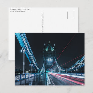 Cartão Postal Ponte da Torre Londres