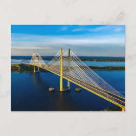 Cartão Postal Ponte Dames Point, Jacksonville